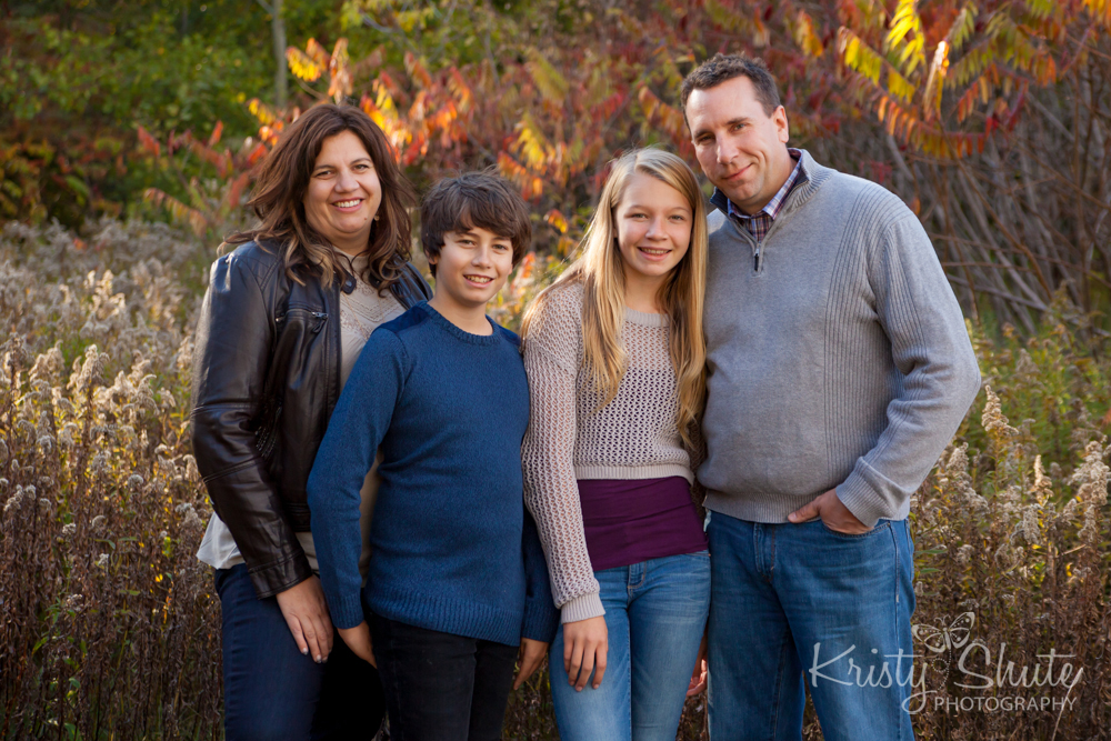 Kristy Shute Photographer Large Family Photography Huron Natural Area Kitchener