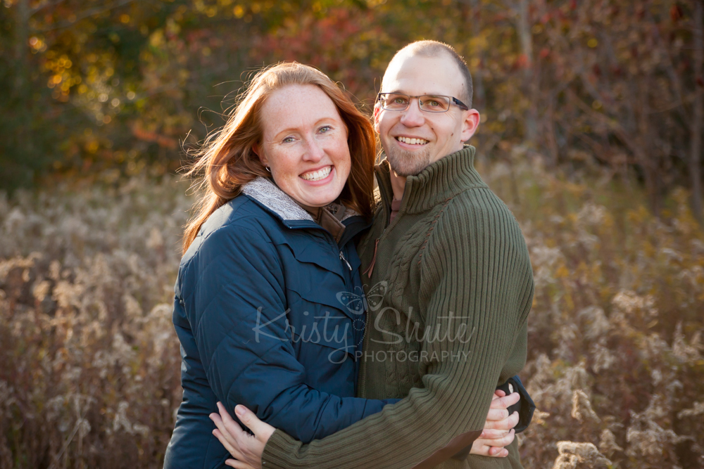 Kristy Shute Photography; Extended Family Holiday Session; Group; Huron Natural Area Kitchener; Fall