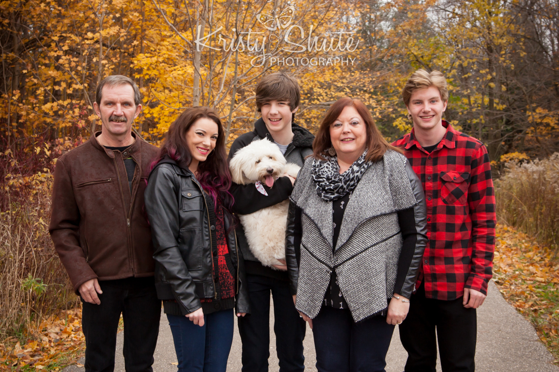 Kristy Shute Photography; Huron Natural Area Kitchener; Fall Family Photo Session
